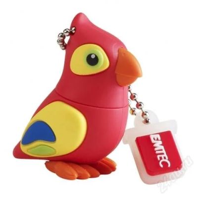 Лот: 2744390. Фото: 1. Emtec Parrot 8Gb Emtec Parrot... USB-флеш карты