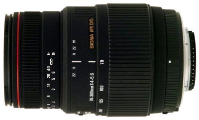 Лот: 13850008. Фото: 1. Объектив Sigma AF 70-300mm f/4-5... Объективы