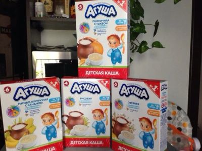 Лот: 4141599. Фото: 1. каши агуша в ассортименте 15 штук. Детское питание