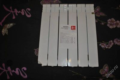 Лот: 2081892. Фото: 1. Радиатор секционный алюминиевый... Радиаторы отопления, полотенцесушители