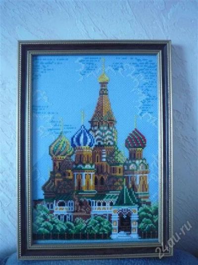 Лот: 1186673. Фото: 1. Храм Василия Блаженного. Готовые изделия