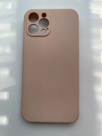 Лот: 18925599. Фото: 1. Чехол для iPhone 12 Pro Max розовый. Чехлы, бамперы