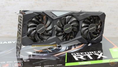 Лот: 14059571. Фото: 1. Gigabyte GeForce RTX 2060 Gaming... Видеокарты
