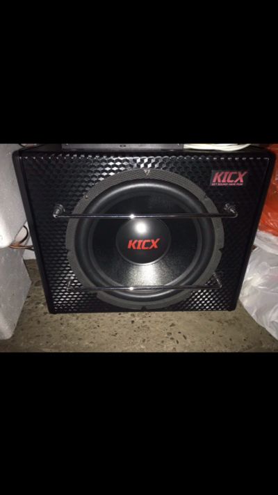 Лот: 15809002. Фото: 1. Сабвуфер корпусной активный KICX... Сабвуферы