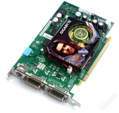 Лот: 16185. Фото: 1. (PCI-E) GeForce 7600GT 256Mb DDR3... Красноярск
