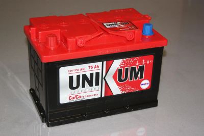 Лот: 7671760. Фото: 1. Аккумулятор автомобильный Unikum... Аккумуляторы