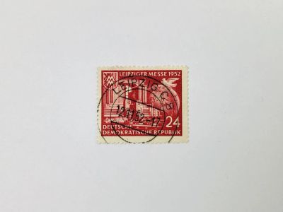 Лот: 23594016. Фото: 1. Лейпцигская осенняя ярмарка 1952... Марки