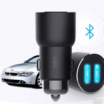 Лот: 13863392. Фото: 1. Xiaomi Roidmi 3S Bluetooth FM... Зарядные устройства, блоки питания, адаптеры сетевые для смартфонов
