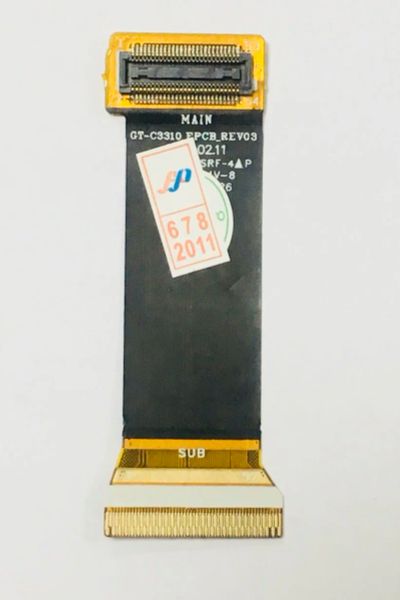 Лот: 11592534. Фото: 1. Шлейф для Samsung C3310. Шлейфы, разъёмы
