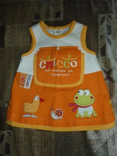 Лот: 1074095. Фото: 1. сарафан CHICCO. Платья, сарафаны