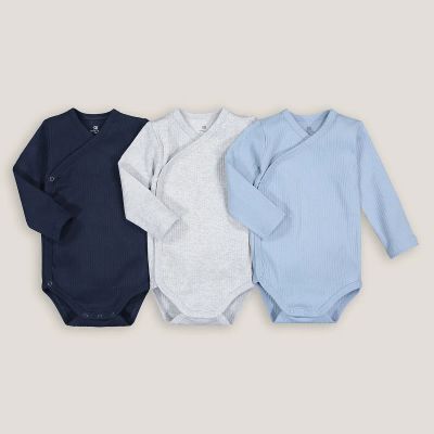 Лот: 24226147. Фото: 1. Комплект из трех боди из LaRedoute. Ползунки, распашонки, слипы