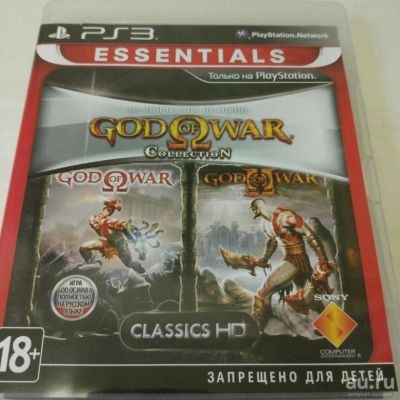Лот: 14460848. Фото: 1. God of War Collection . Лицензионный... Игры для консолей