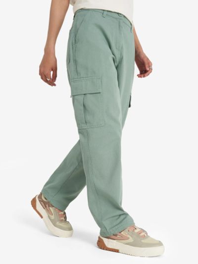 Лот: 22992796. Фото: 1. Брюки женские FILA, Зеленый. Спортивные брюки, штаны