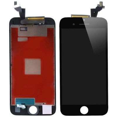 Лот: 17970363. Фото: 1. Дисплей iPhone 6S + тачскрин Черный... Дисплеи, дисплейные модули, тачскрины