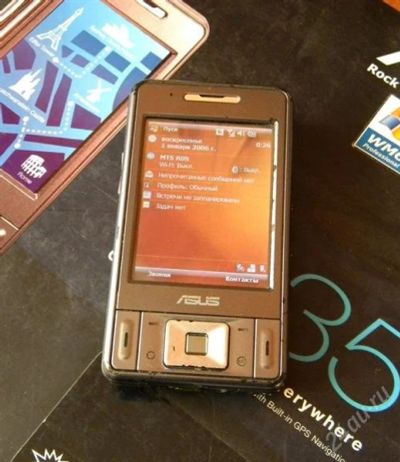Лот: 254315. Фото: 1. коммуникатор ASUS 535. GPS-навигатор... Смартфоны