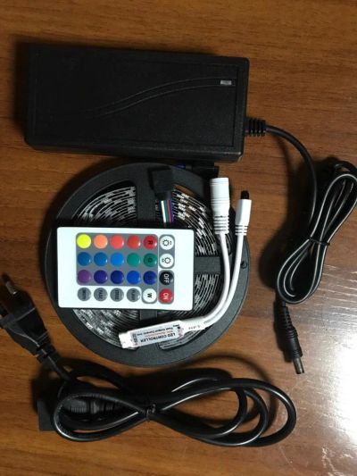 Лот: 9756514. Фото: 1. Светодиодная лента RGB 5050 (комплект... Другое освещение