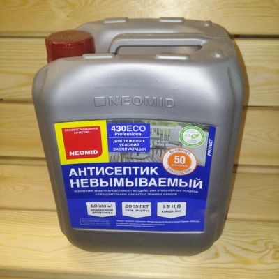 Лот: 11303750. Фото: 1. Антисептик Неомид 430 ECO невымываемый... Краски, лаки, растворитель