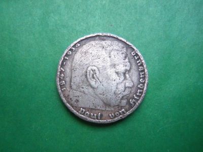 Лот: 24892638. Фото: 1. Германия.Третий Рейх 5 марок 1937... Германия и Австрия