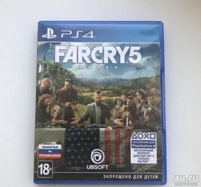 Лот: 15466844. Фото: 1. Far Cry 5 PS4 Лицензионный диск... Игры для консолей