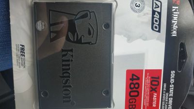 Лот: 17490747. Фото: 1. Ssd Kingston a400. SSD-накопители