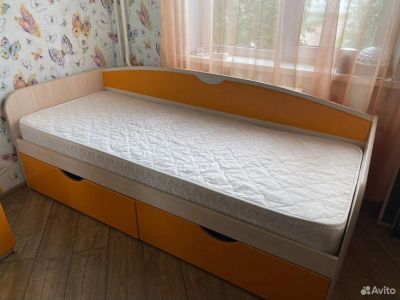 Лот: 24656257. Фото: 1. Комплект подростковой мебели. Детские кровати и кроватки