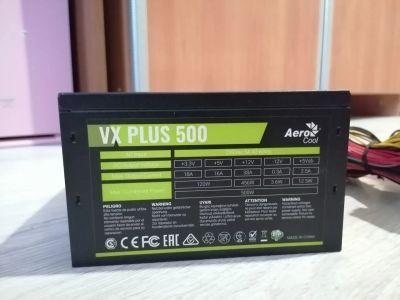 Лот: 21040351. Фото: 1. Блок питания: Aerocool vx plus... Корпуса, блоки питания