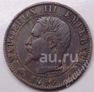 Лот: 18662023. Фото: 1. Франция. 5 сантим 1862. Наполеон... Европа