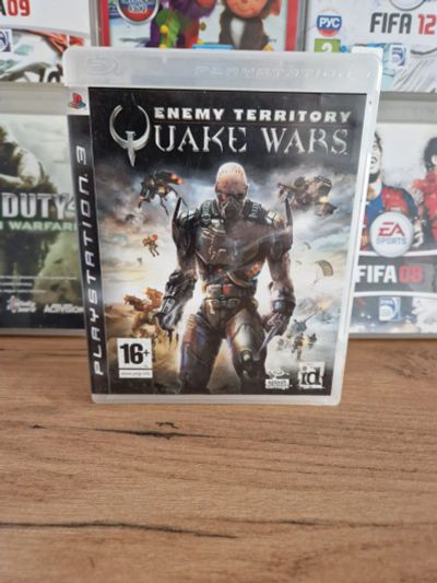 Лот: 25798317. Фото: 1. Игра PS3 Enemy Territory Quake... Игровые приставки, консоли