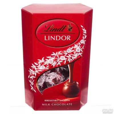 Лот: 10116430. Фото: 1. Lindt Lindor молочные шоколадные... Корма