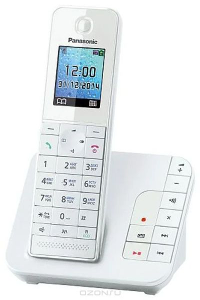 Лот: 10973886. Фото: 1. Радиотелефон Panasonic KX-TGH220RUW. DECT и радиотелефоны