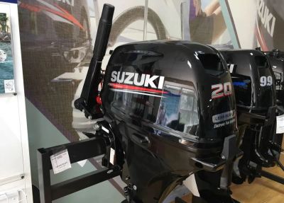 Лот: 25362692. Фото: 1. 4х-тактный лодочный мотор SUZUKI... Лодочные моторы
