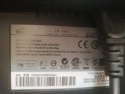 Лот: 20562736. Фото: 1. Монитор samsung syncmaster t220g... ЖК-мониторы