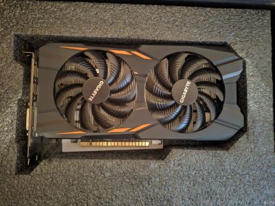 Лот: 15279691. Фото: 1. Видеокарта Gigabyte GeForce GTX... Видеокарты