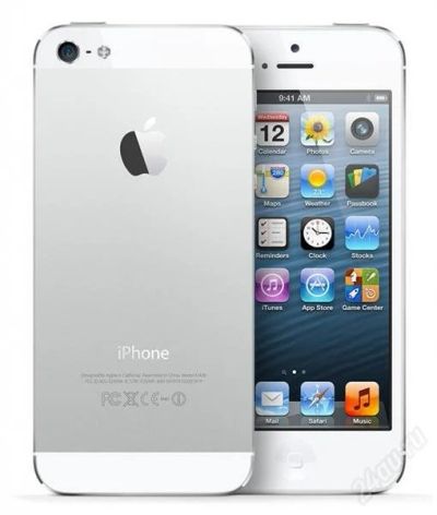 Лот: 2449397. Фото: 1. apple iphone 5 64 gb white (айфон... Смартфоны
