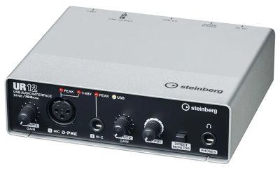 Лот: 20860542. Фото: 1. Звуковая карта steinberg ur12. Другое (профессиональный звук)