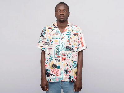 Лот: 24976579. Фото: 1. Рубашка Zara. Рубашки, водолазки
