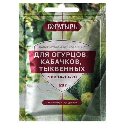 Лот: 24692114. Фото: 1. Удобрение Богатырь, для огурцов... Удобрения, химия