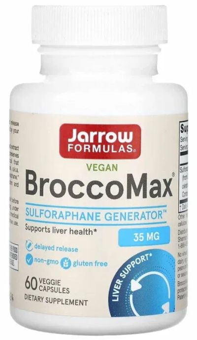 Лот: 21275642. Фото: 1. Jarrow Formulas, Vegan BroccoMax... Спортивное питание, витамины