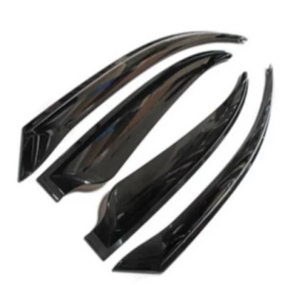 Лот: 5924914. Фото: 1. Дефлекторы окон Black polycarbonate... Детали тюнинга