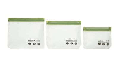 Лот: 25386985. Фото: 1. Набор пакетов zip-lock 3 шт. Organic... Контейнеры, банки