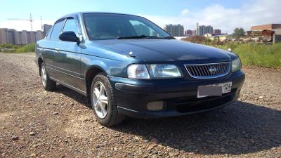 Лот: 10006395. Фото: 1. Nissan Sunny 2001 (1.8). Автомобили