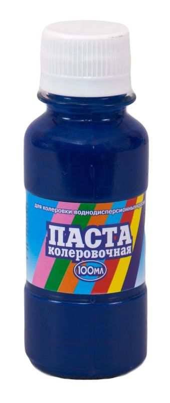 Лот: 12943426. Фото: 1. Паста колеровочная Форум голубая... Краски, лаки, растворитель