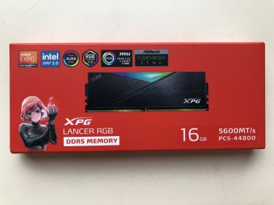Лот: 25224748. Фото: 1. DIMM DDR5 16Gb A-DATA XPG Lancer... Оперативная память