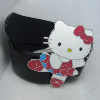Лот: 922206. Фото: 1. Ремень Hello Kitty. Ремни, пояса