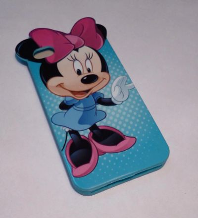 Лот: 4269524. Фото: 1. Накладка силиконовая Minnie Mouse... Чехлы, бамперы