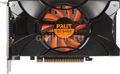 Лот: 19672668. Фото: 1. Видеокарта Palit GeForce GTS 450... Видеокарты