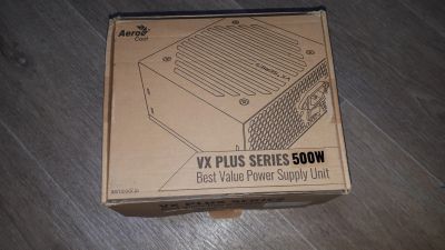 Лот: 19682615. Фото: 1. Aerocool ATX 500W VX PLUS 500. Корпуса, блоки питания