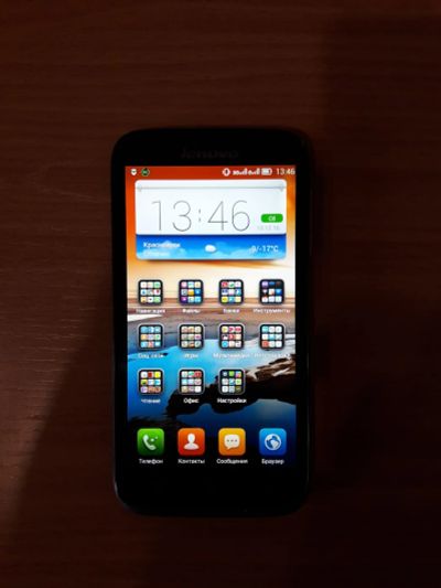Лот: 8695935. Фото: 1. Смартфон Lenovo A859 + 2 чехла. Смартфоны