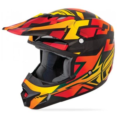 Лот: 3691900. Фото: 1. Fly Racing Kinetic Block Out Helmet... Аксессуары