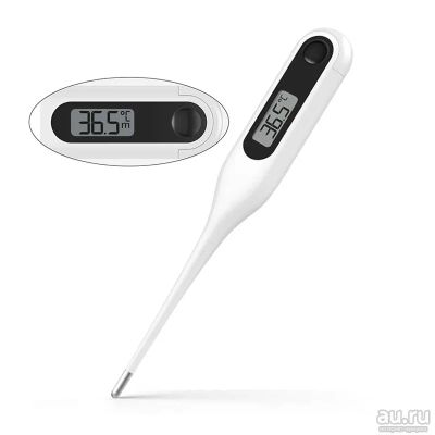 Лот: 17313861. Фото: 1. Термометр Xiaomi Mi iHealth, LCD... Оборудование